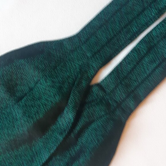 Rare Vintage Green Ascot by Marcel Audre Distinctive Clothing - Picture 5 of 12